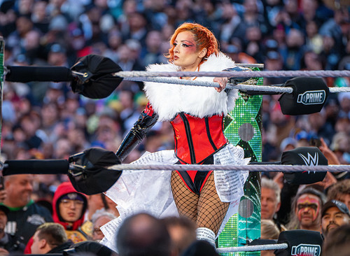 Becky Lynch Ditches the Script to Help a Fan on WWE RAW