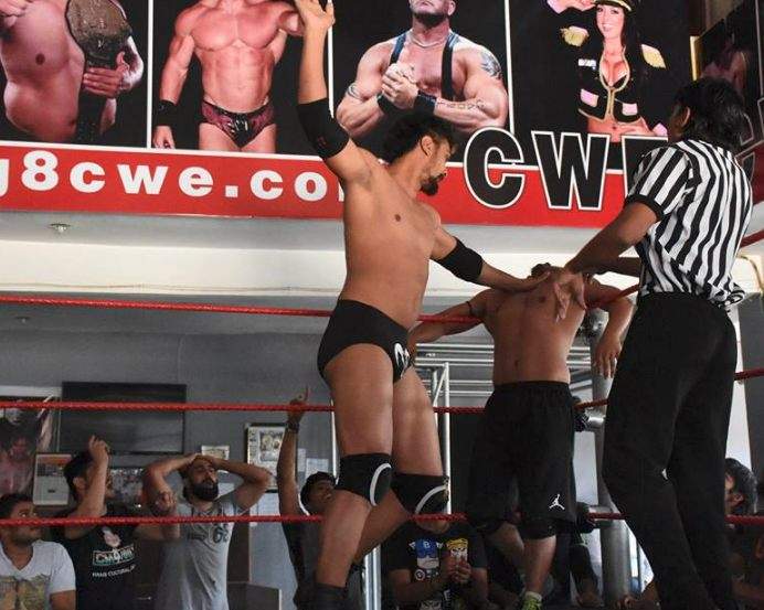 cwe school wrestling wwe india